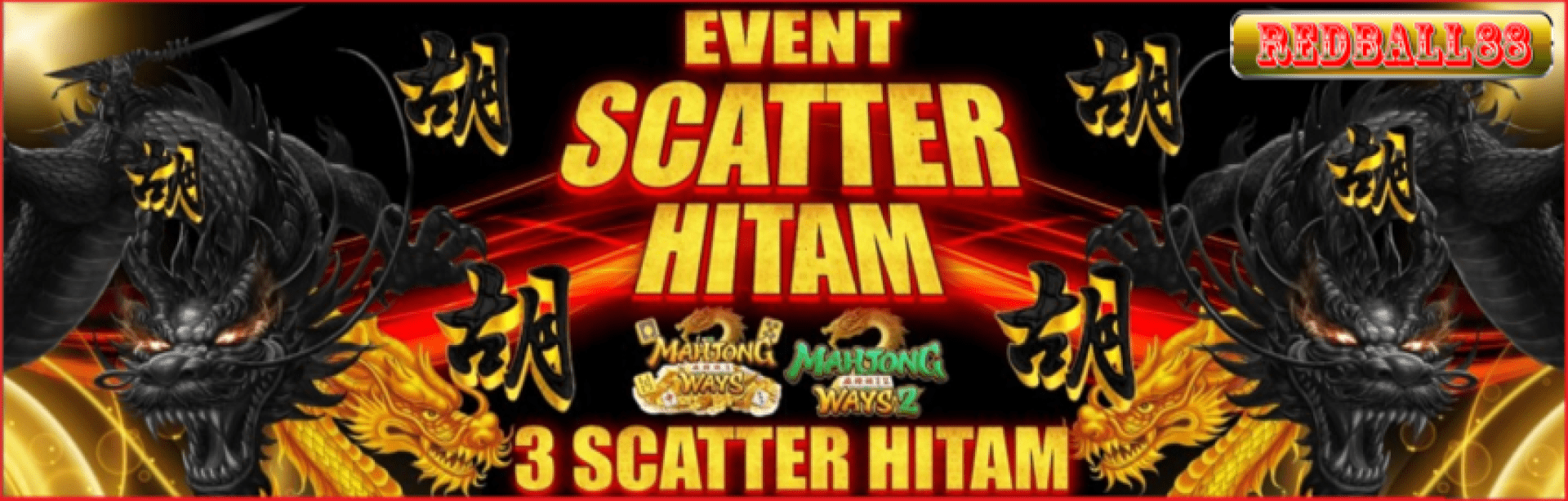 Scatter Hitam Emas