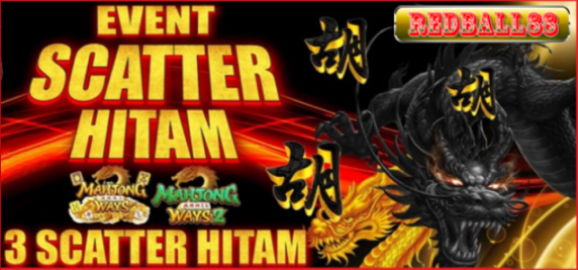 Scatter Hitam Emas